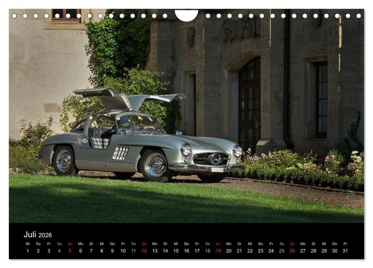 Produktbild: 300 SL Collectors Edition 2 (Wandkalender 2026 DIN A4 quer), CALVENDO Monatskalender