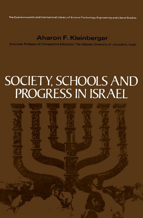 Produktbild: Society, Schools and Progress in Israel