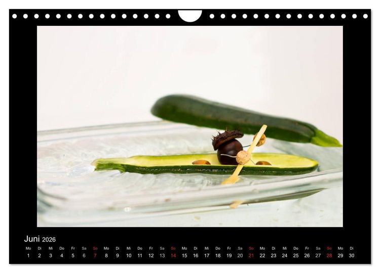 Produktbild: Abenteuer K&uuml;che (Wandkalender 2026 DIN A4 quer), CALVENDO Monatskalender