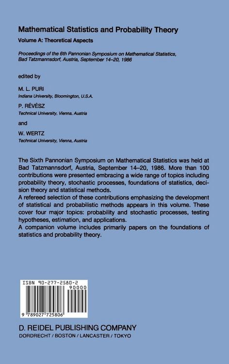 Produktbild: Mathematical Statistics and Probability Theory