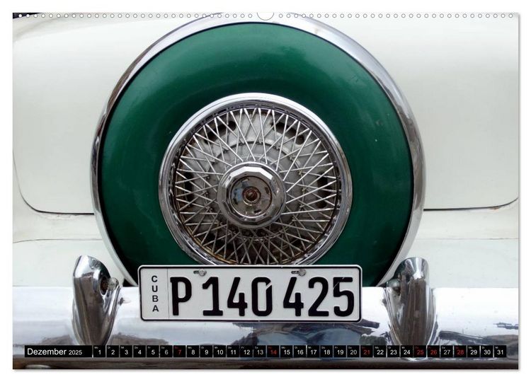 Produktbild: Auto-Legenden Chevrolet Bel Air (hochwertiger Premium Wandkalender 2025 DIN A2 quer), Kunstdruck in Hochglanz