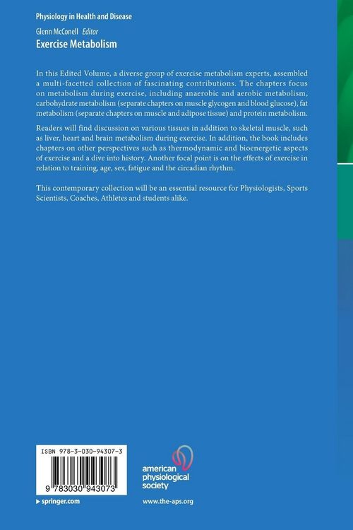 Produktbild: Exercise Metabolism
