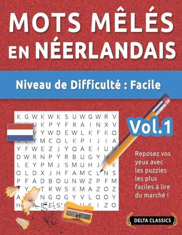 Produktbild: MOTS M&Ecirc;L&Eacute;S EN N&Eacute;ERLANDAIS - NIVEAU DE DIFFICULT&Eacute;