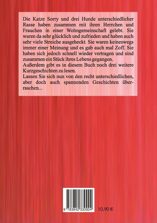 Produktbild: Eine Katze drei Hunde und der ganz normale Wahnsinn