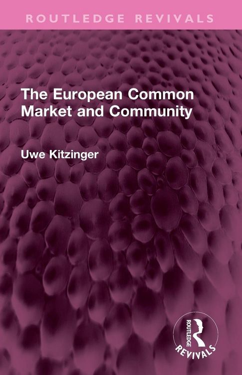 Produktbild: The European Common Market and Community