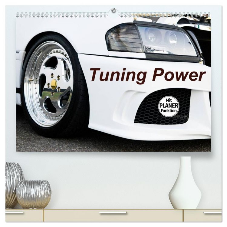 Produktbild: Tuning Power (hochwertiger Premium Wandkalender 2026 DIN A2 quer), Kunstdruck in Hochglanz