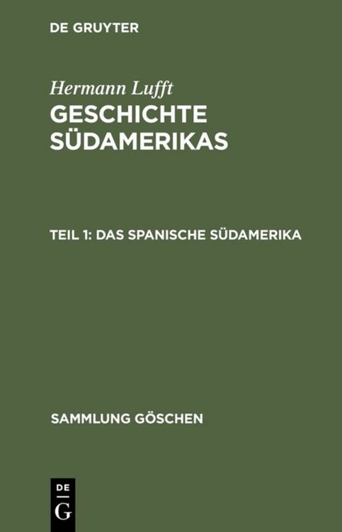 Produktbild: Das spanische S&uuml;damerika