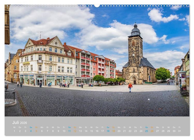 Produktbild: Gotha - zwischen Barock und Renaissance (Wandkalender 2026 DIN A2 quer), CALVENDO Monatskalender