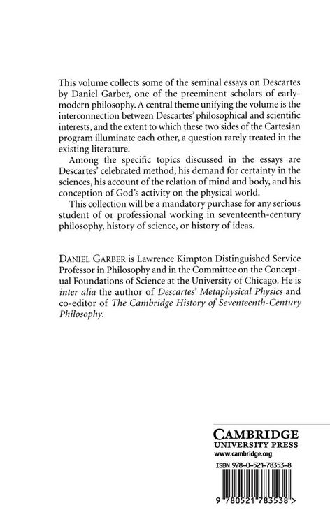 Produktbild: Descartes Embodied