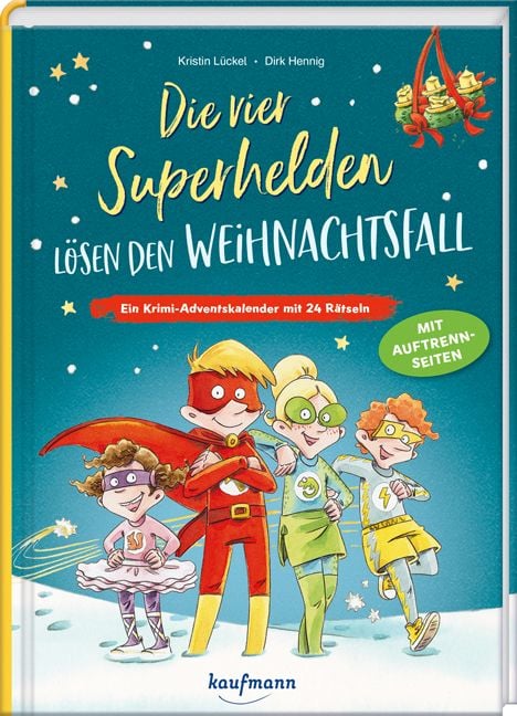 Produktbild: Die vier Superhelden l&ouml;sen den Weihnachtsfall