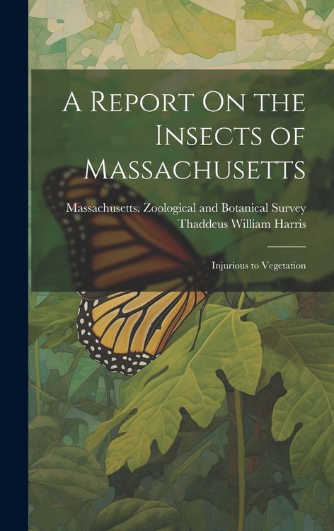 Produktbild: A Report On the Insects of Massachusetts
