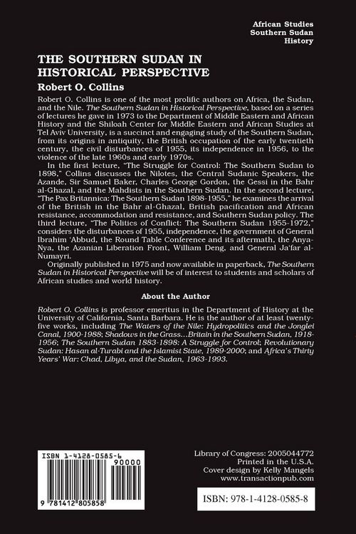 Produktbild: The Southern Sudan in Historical Perspective