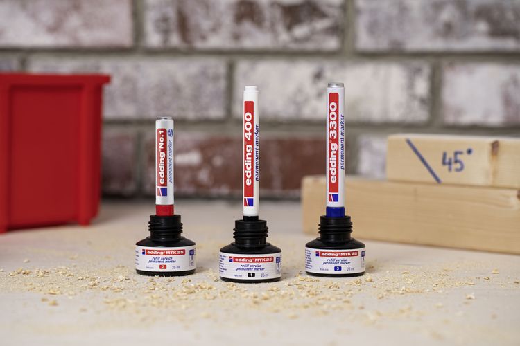 Produktbild: edding 400 Permanentmarker hellblau