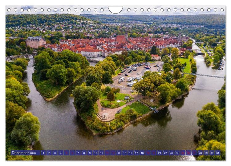Produktbild: Die Fulda (Wandkalender 2026 DIN A4 quer), CALVENDO Monatskalender