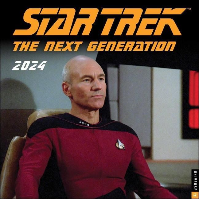 Produktbild: Mtv/Viacom: Star Trek: The Next Generation 2024 Wall Calenda