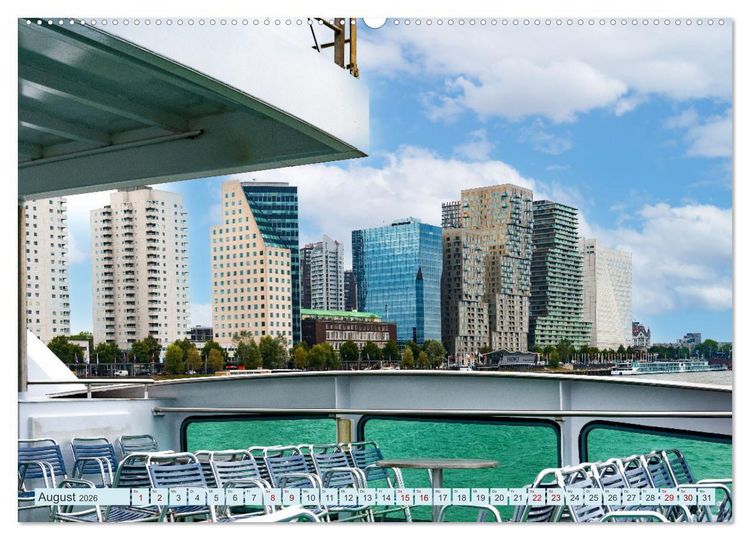 Produktbild: Rotterdam - modern und pulsierend (Wandkalender 2026 DIN A2 quer), CALVENDO Monatskalender