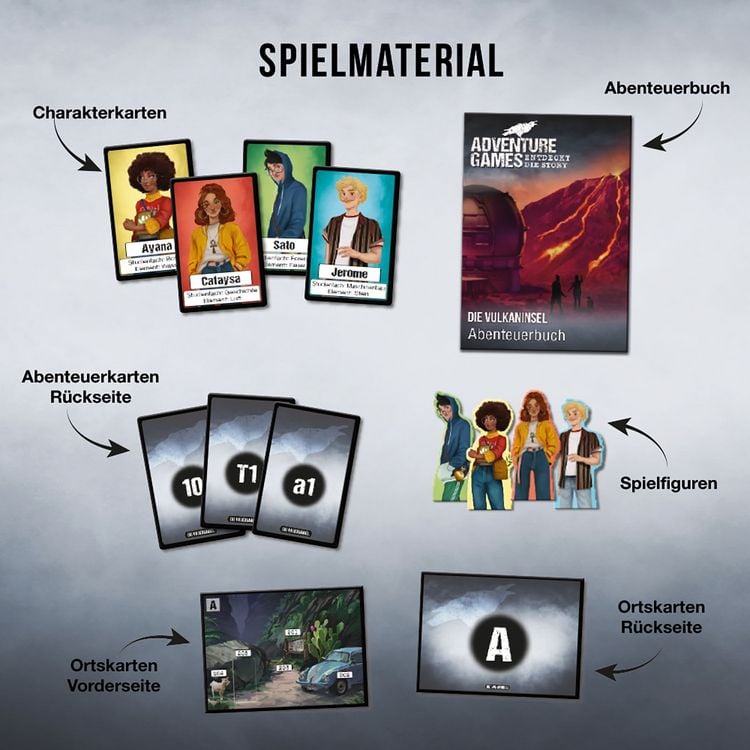 Produktbild: Adventure Games Die Vulkaninsel