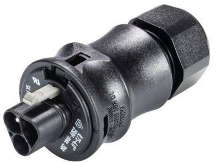 Produktbild: Wieland Electric 96.032.0153.1 Rundstecker Stecker, gerade Gesamtpolzahl: 3 1St.