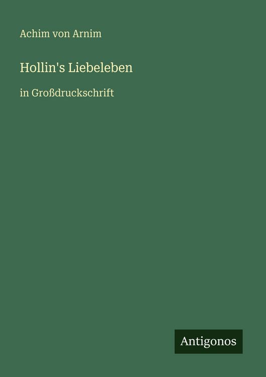 Produktbild: Hollin's Liebeleben