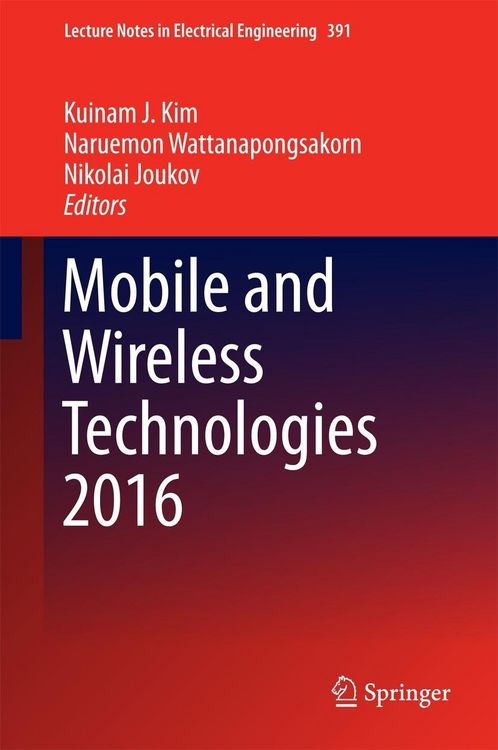 Produktbild: Mobile and Wireless Technologies 2016