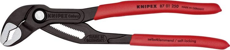 Produktbild: Knipex Cobra 87 01 250 Wasserpumpenzange Schl&uuml;sselweite (metrisch) 46mm 250mm