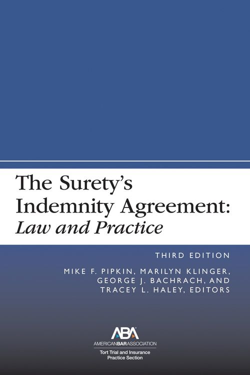 Produktbild: The Surety's Indemnity Agreement