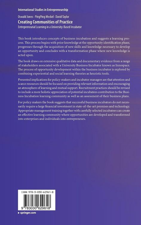 Produktbild: Creating Communities of Practice