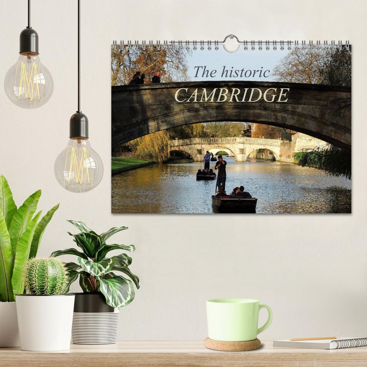 Produktbild: The historic Cambridge (Wall Calendar 2026 DIN A4 landscape), CALVENDO 12 Month Wall Calendar