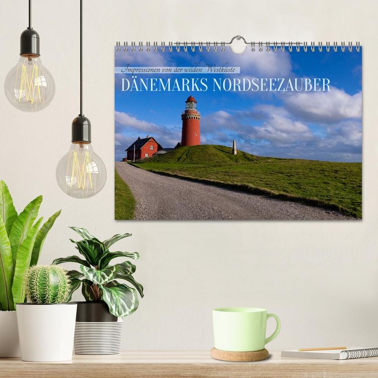 Produktbild: D&auml;nemarks Nordseezauber (Wandkalender 2026 DIN A4 quer), CALVENDO Monatskalender