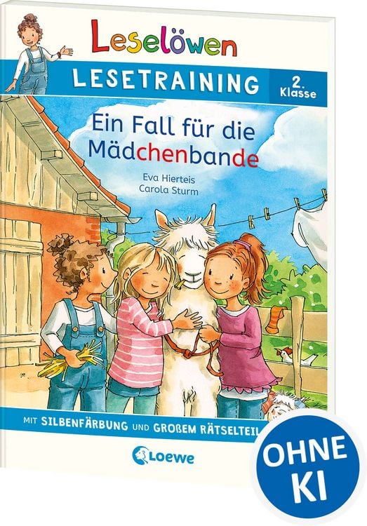 Produktbild: Lesel&ouml;wen Lesetraining 2. Klasse - Ein Fall f&uuml;r die M&auml;dchenbande