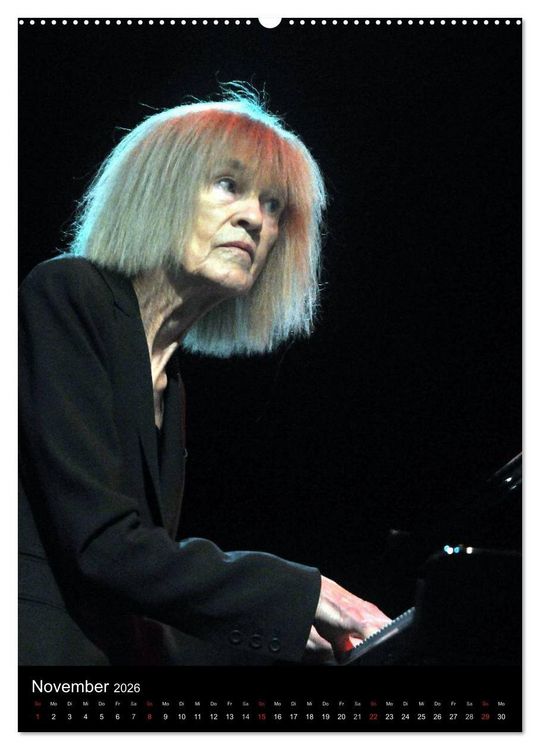 Produktbild: Jazz Frauen 2026 (Wandkalender 2026 DIN A2 hoch), CALVENDO Monatskalender