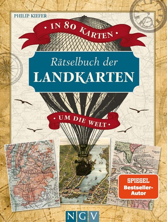 Bild vom Artikel Rätselbuch der Landkarten • In 80 Karten um die Welt vom Autor Philip Kiefer