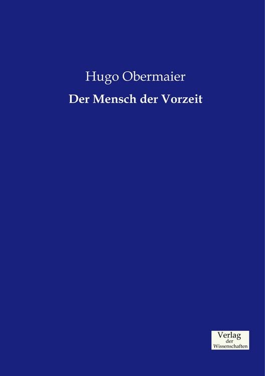 Produktbild: Der Mensch der Vorzeit