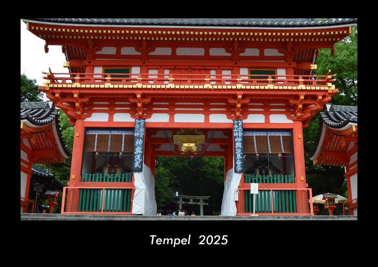 Produktbild: Tempel 2025 Fotokalender DIN A3