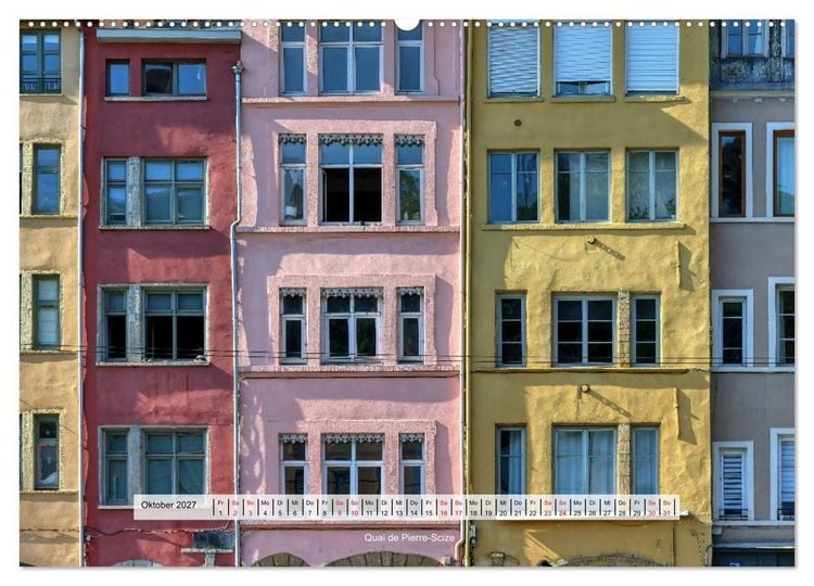 Produktbild: Lyon - C`est si bon Impressionen aus der kulinarischen Hauptstadt Frankreichs (hochwertiger Premium Wandkalender 2027 DIN A2 quer), Kunstdruck in Hochglanz