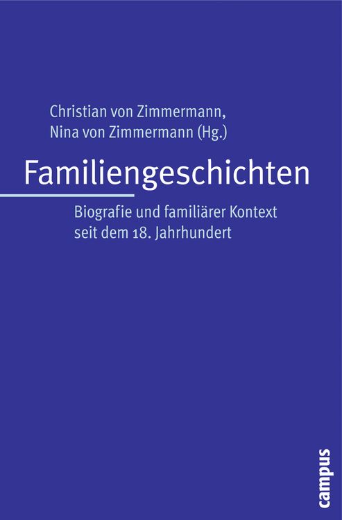 Produktbild: Familiengeschichten