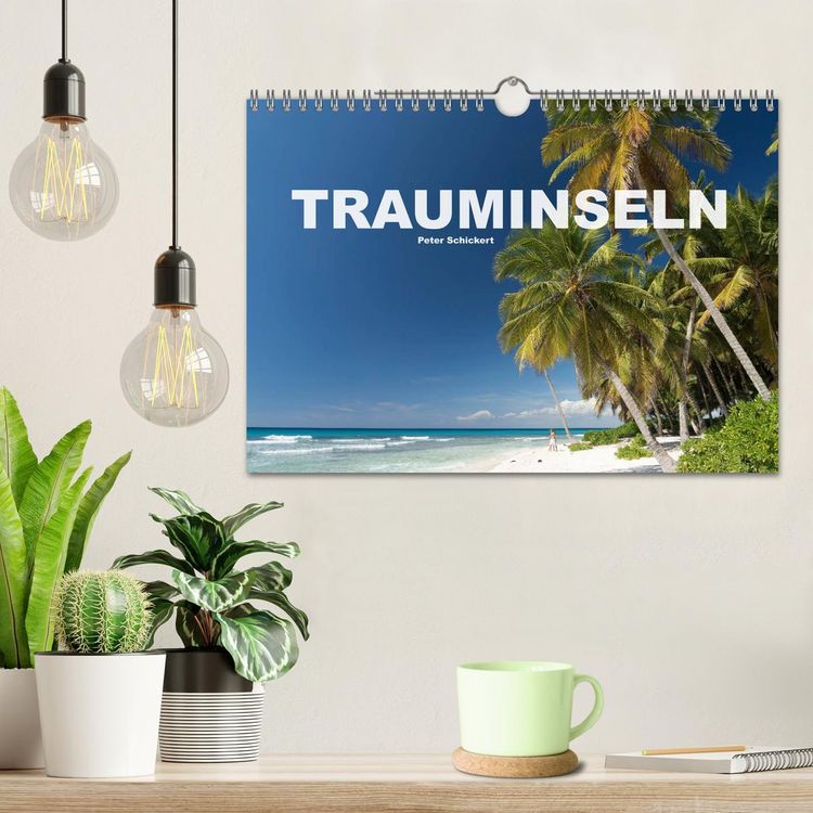 Produktbild: Trauminseln (Wandkalender 2026 DIN A4 quer), CALVENDO Monatskalender