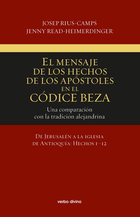 Produktbild: El mensaje de los Hechos de los Ap&oacute;stoles en el C&oacute;dice Beza