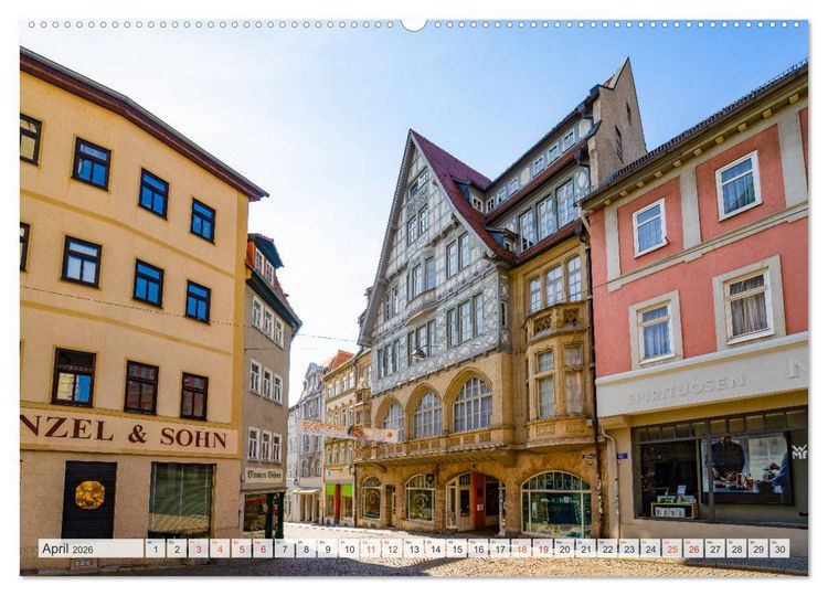 Produktbild: Jena Impressionen (Wandkalender 2026 DIN A2 quer), CALVENDO Monatskalender
