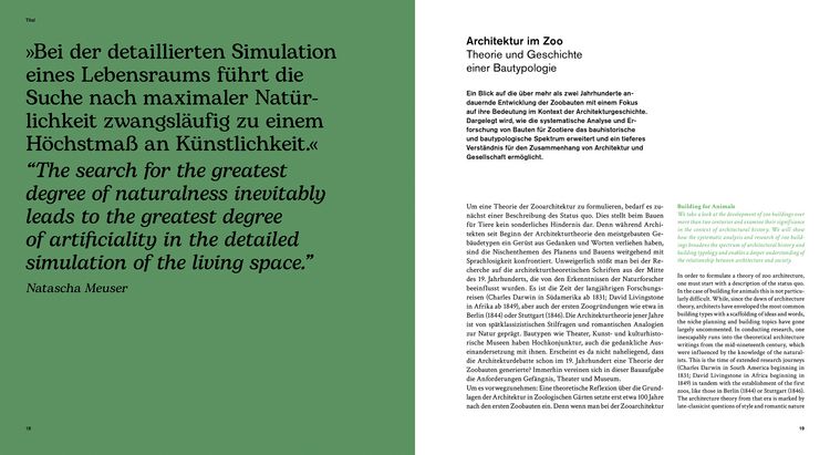 Produktbild: World&thinsp;Zoo and&thinsp;Aquarium Architecture Vol. 01