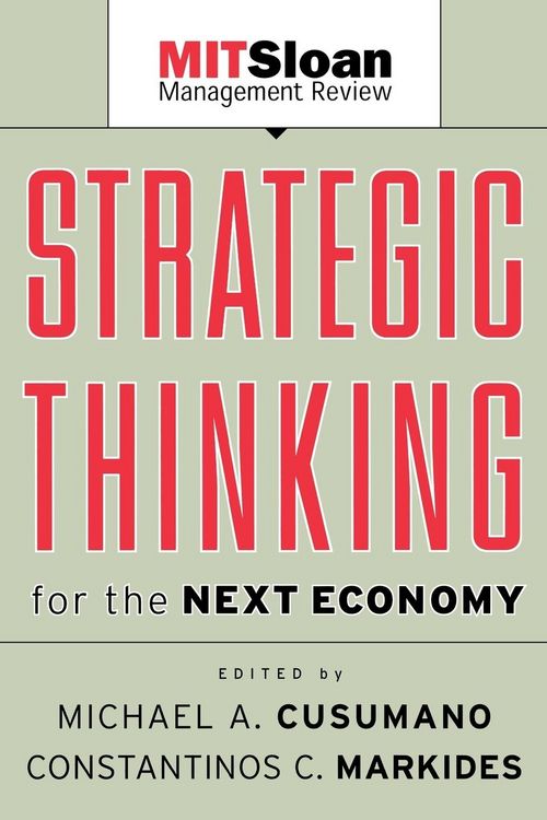 Produktbild: Strategic Thinking for the Next Economy