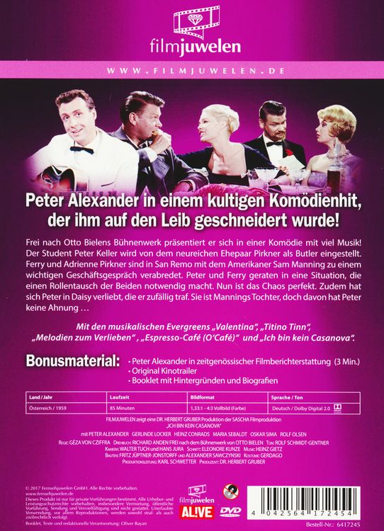 Produktbild: Ich bin kein Casanova