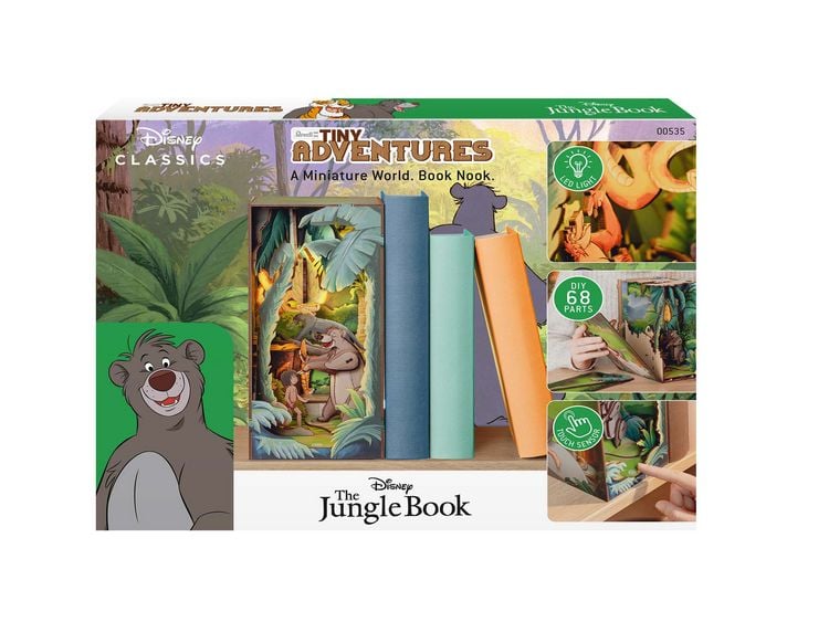 Produktbild: Book Nook DIY B&uuml;cherecke Disney Das Dschungelbuch