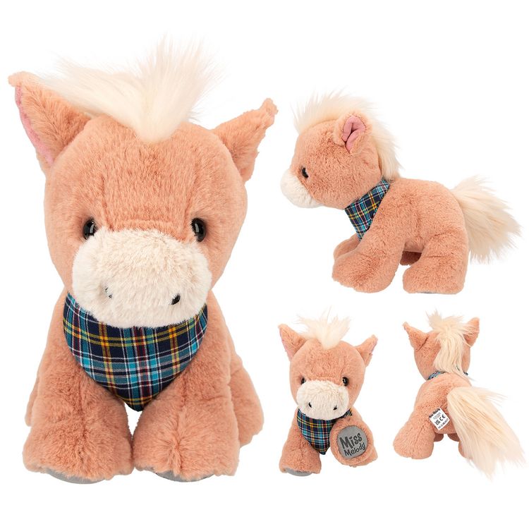 Zappi Co Andrew Das Schwarze Pferd Plüschtier - Kuscheliger Begleiter Für Kinder Ab 20cm