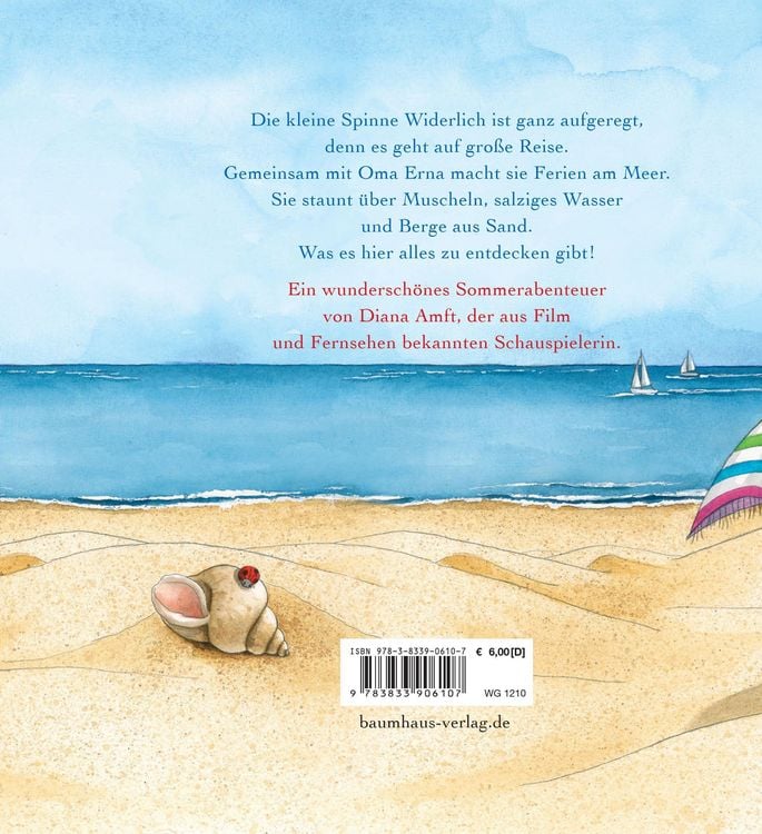 Produktbild: Die kleine Spinne Widerlich - Ausflug ans Meer (Mini-Ausgabe)