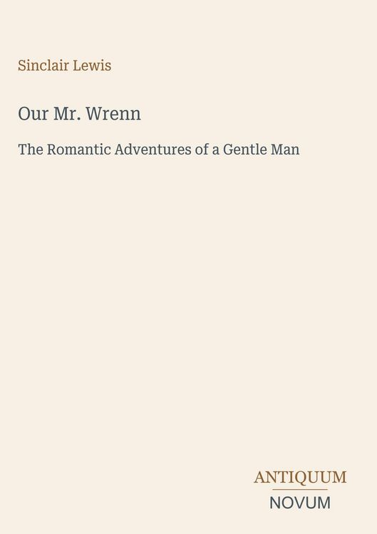 Produktbild: Our Mr. Wrenn