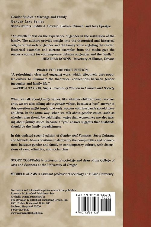 Produktbild: Gender and Families