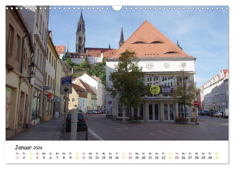 Produktbild: Mei&szlig;en (Wandkalender 2026 DIN A3 quer), CALVENDO Monatskalender