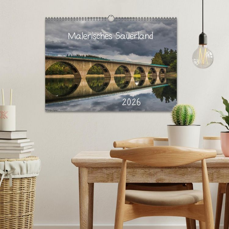 Produktbild: Malerisches Sauerland (Wandkalender 2026 DIN A3 quer), CALVENDO Monatskalender
