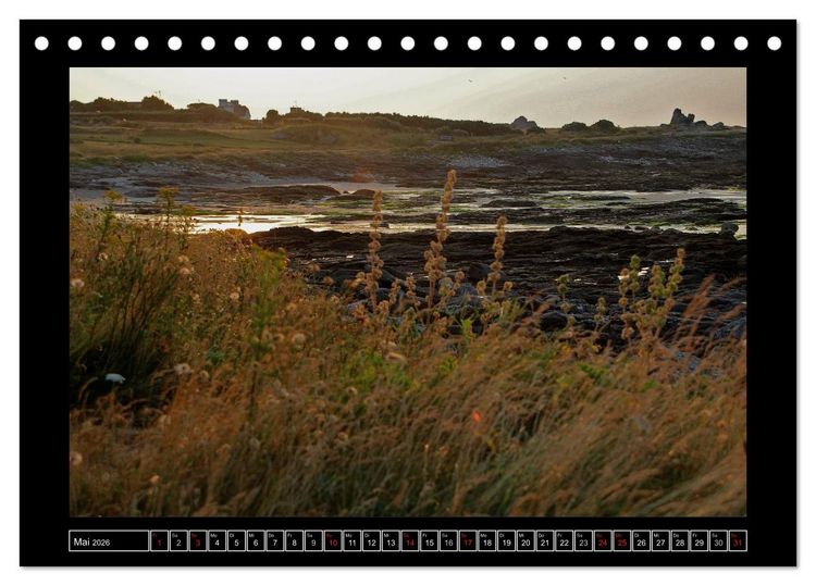 Produktbild: Licht der Bretagne (Tischkalender 2026 DIN A5 quer), CALVENDO Monatskalender